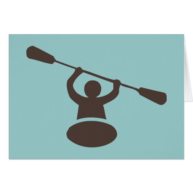 Cartão Caiaque (Frente Horizontal)