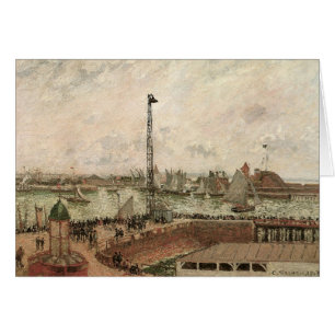 Cartão Cais do Piloto, Le Havre, Nebuloso de Camille Piss