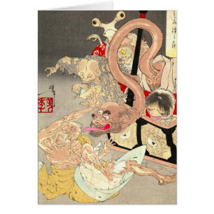 Cartão Caixa 1880 do demónio