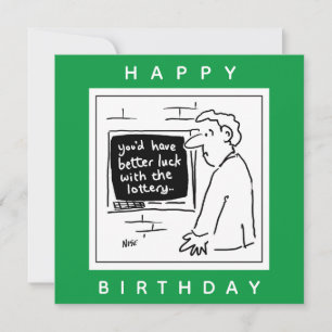 Cartão Caixa ATM e Cliente no Cartoon Bancário