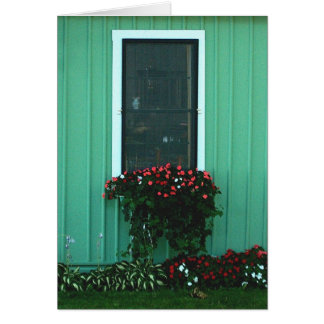 Cartão Caixa de janela de Impatients