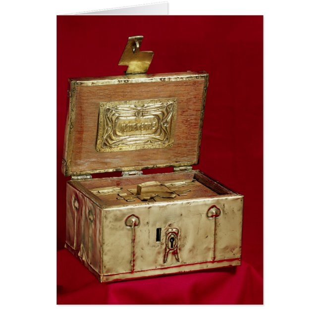 Cartão Caixa de jóia (Frente)