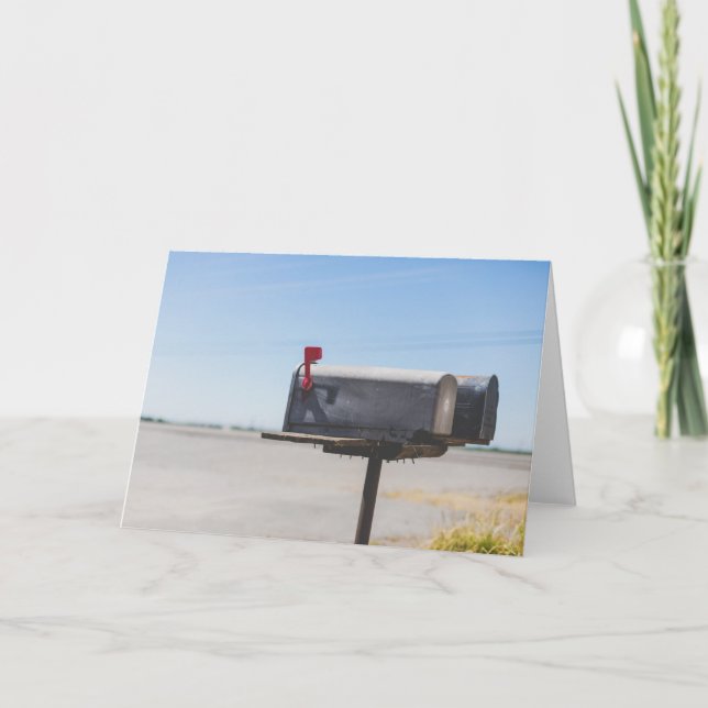 Cartão Caixas postais na cidade do vampiro (Frente)