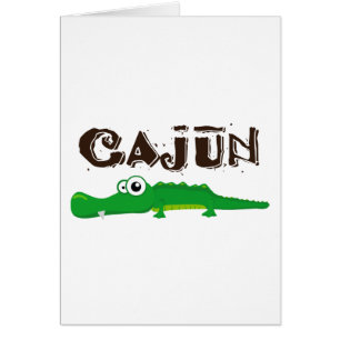 Cartão Cajun_gator