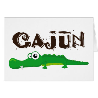 Cartão Cajun_gator