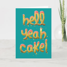 Cartão Cake!