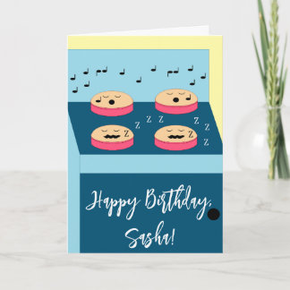 Cartão Cakes Waiting - Time 4 Frosting: Blank Birthday