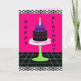 Cartão Cakey Birthday Card Series 2