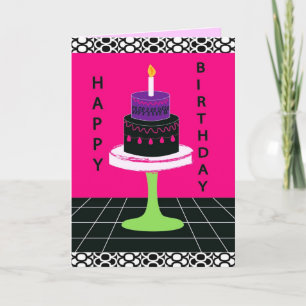 Cartão Cakey Birthday Card Series 2