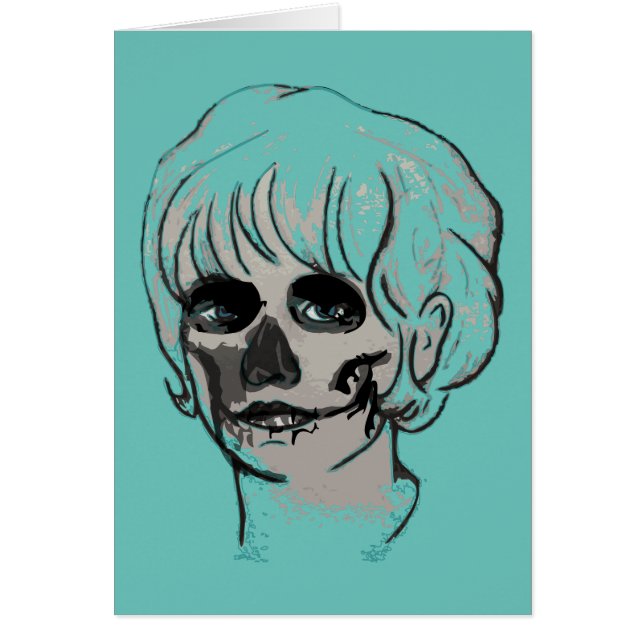 Cartão calavera mamacita (Frente)