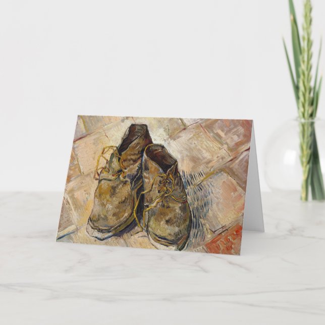 Cartão Calçado | Vincent van Gogh (Frente)