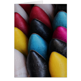 Cartão Calçados Árabes