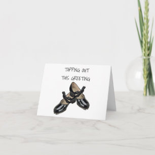 CARTÃO CALÇADOS DE TAP ESTÃO SAINDO ESTE ANIVERSÁRIO A