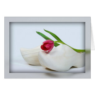 Cartão Calçados holandeses