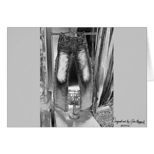 Cartão Calças de turismo mundial