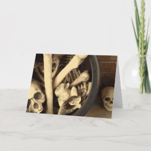 Cartão Caldeirão de ossos.