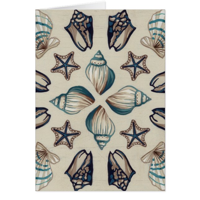 Cartão Caleidoscópio Costeiro (Frente)