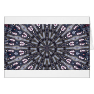 CARTÃO CALEIDOSCÓPIO PSICODÉLICO /MEMÓRIAS MÍSTICAS
