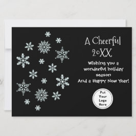 Cartão Calendário Corporativo Simples de Saudação Empresa