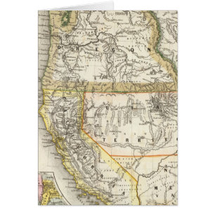 Cartão Califórnia, Oregon, Utah