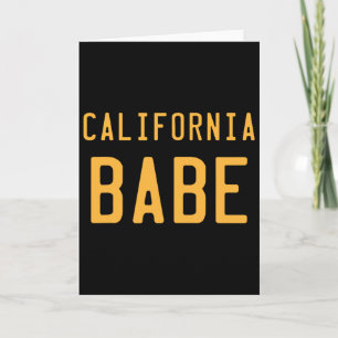 Cartão Califórnia Seja Retro Costa Oeste Socal Norcal Sur