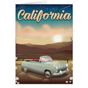 Cartão Califórnia Sunset