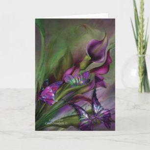 Cartão Calla Lilies ArtCard