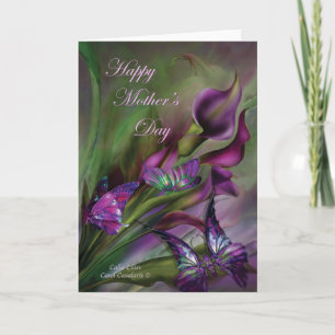 Cartão Calla Lilies Mother's Day ArtCard