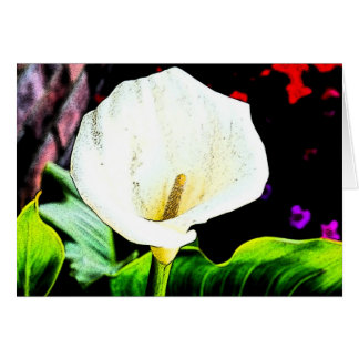 Cartão Calla Sideways