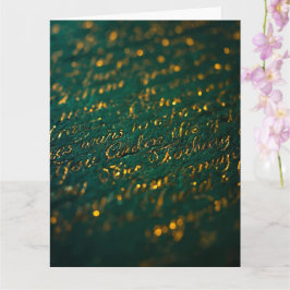 Cartão Calligraphy of the Unknown