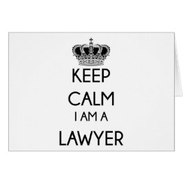 Cartão Calma, sou advogado