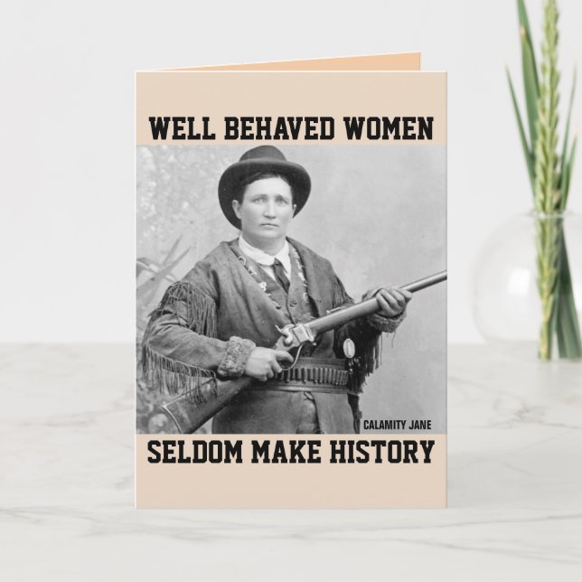 CARTÃO CALMANITY JANE BIRTHDAY CARDS PARA ELA (Frente)