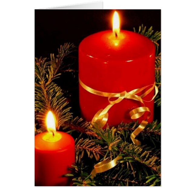 Cartão Calor do Natal (Frente)