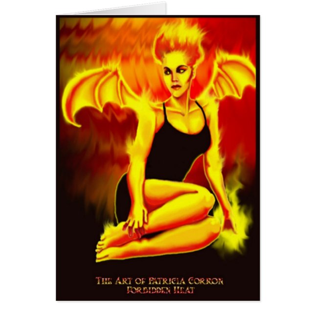 Cartão Calor proibido (Frente)