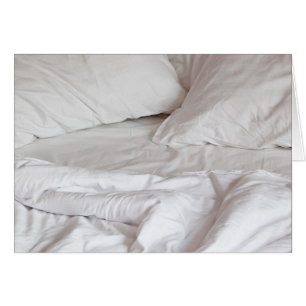 Cartão Cama confortável