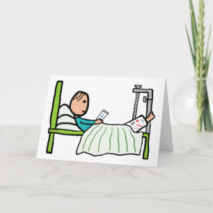 Cartão Cama de Hospital