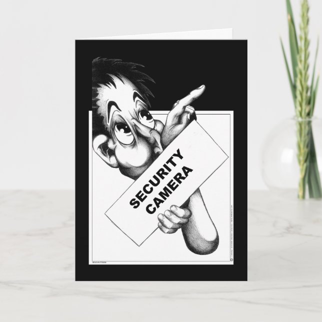 Cartão Câmara de segurança (Frente)