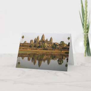 Cartão Camboja Placa personalizada de foto de Viagem An