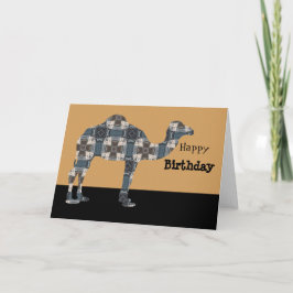Cartão Camel Happy Birthday