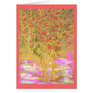 Cartão Camellias Rock