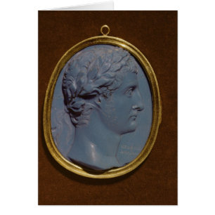 Cartão Cameo que carrega o perfil de Tiberius