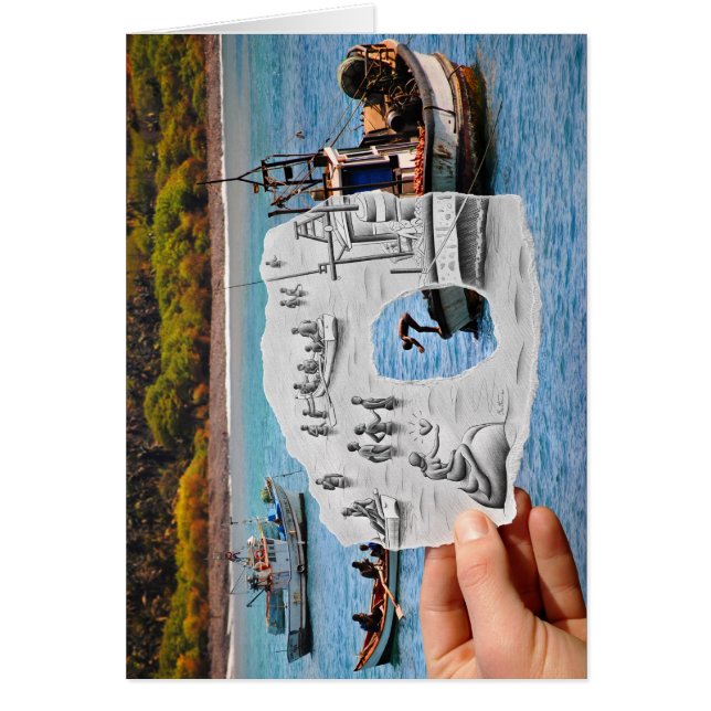 Cartão Câmera Pencil Vs - Sereia (Frente)