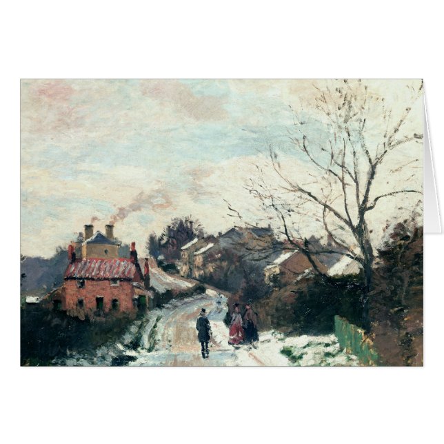 Cartão Camille Pissarro | Colina de raposa, Alto Norwood, (Frente Horizontal)