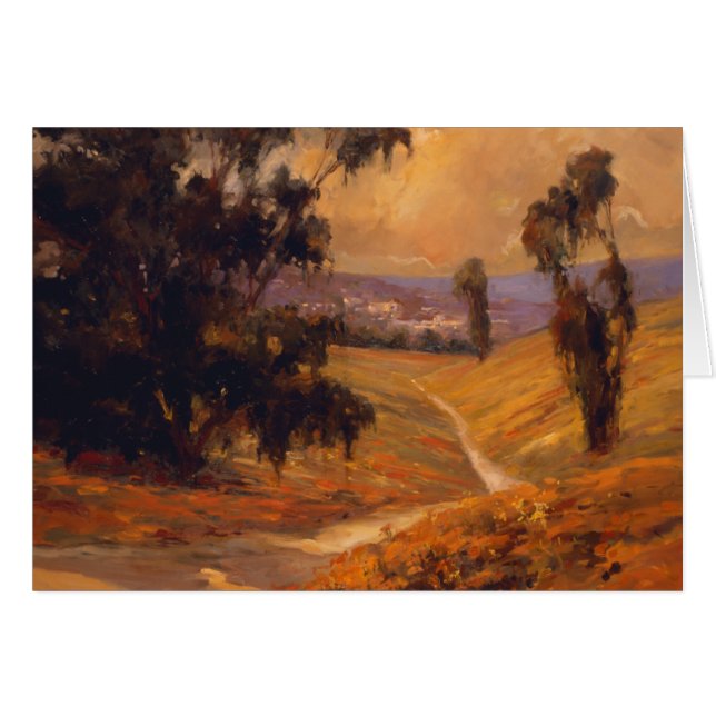 Cartão Caminhada II da tarde (Frente Horizontal)