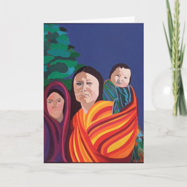 Cartão Caminhada longa (Frente)