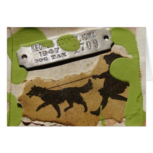 Cartão Caminhando pelo Cachorro ATC (Frente Horizontal)