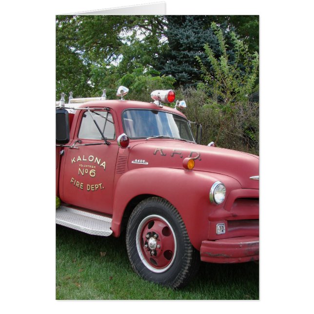 Cartão Caminhão Antiqueima (Frente)