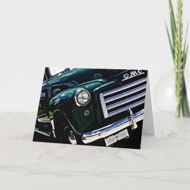 Cartão Caminhão de GMC (Frente)