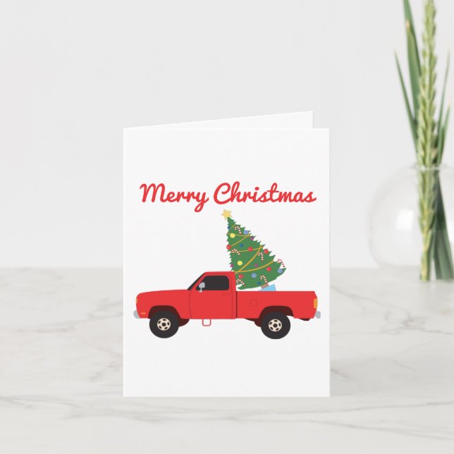 Cartão Caminhão de Natal (Frente)