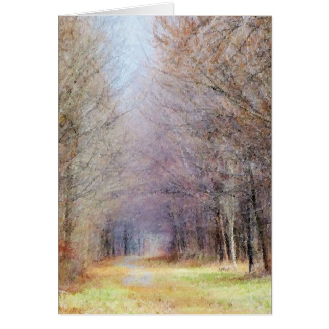 Cartão Caminho a saltar (Frente)